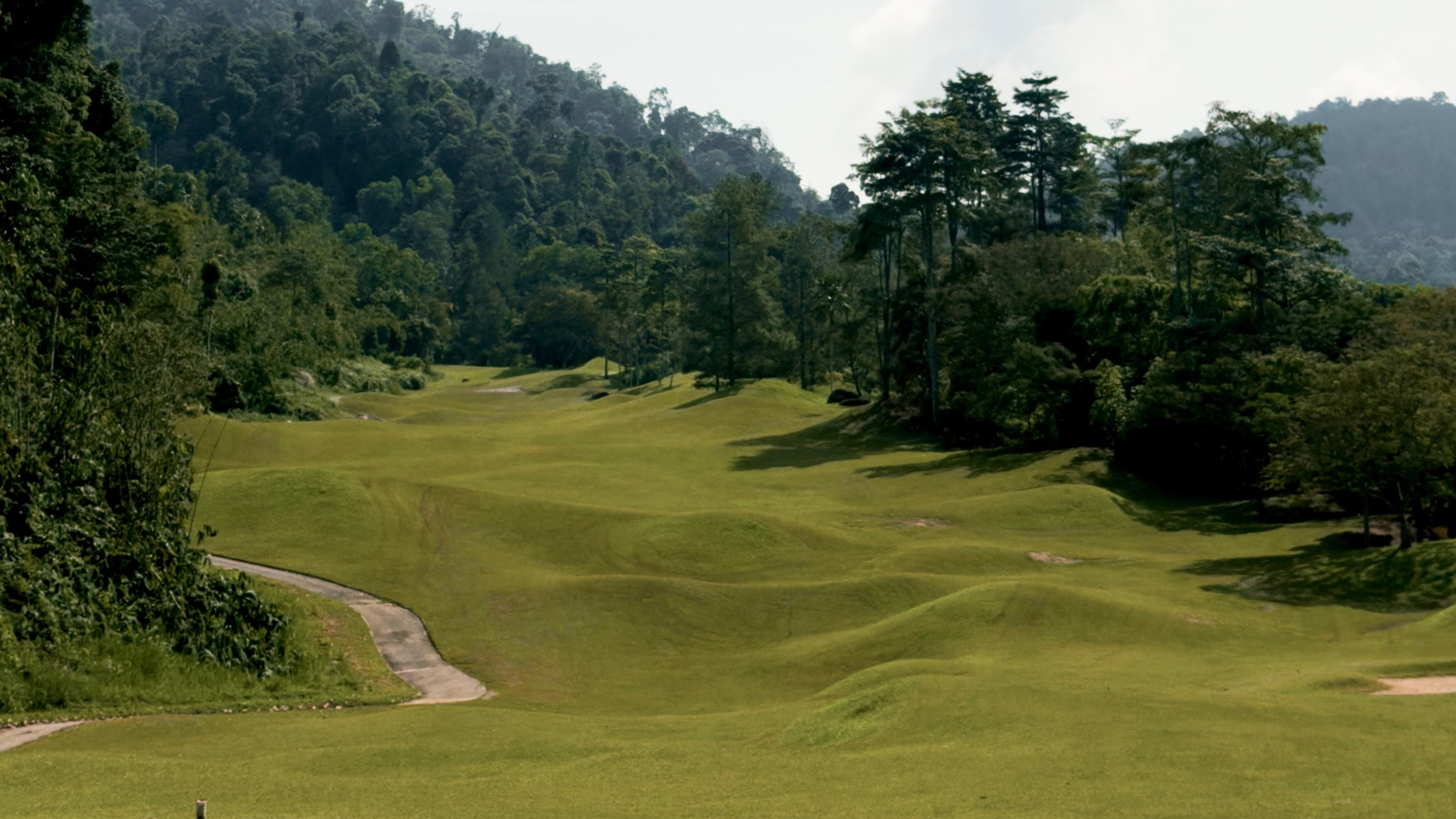 Golf course green
